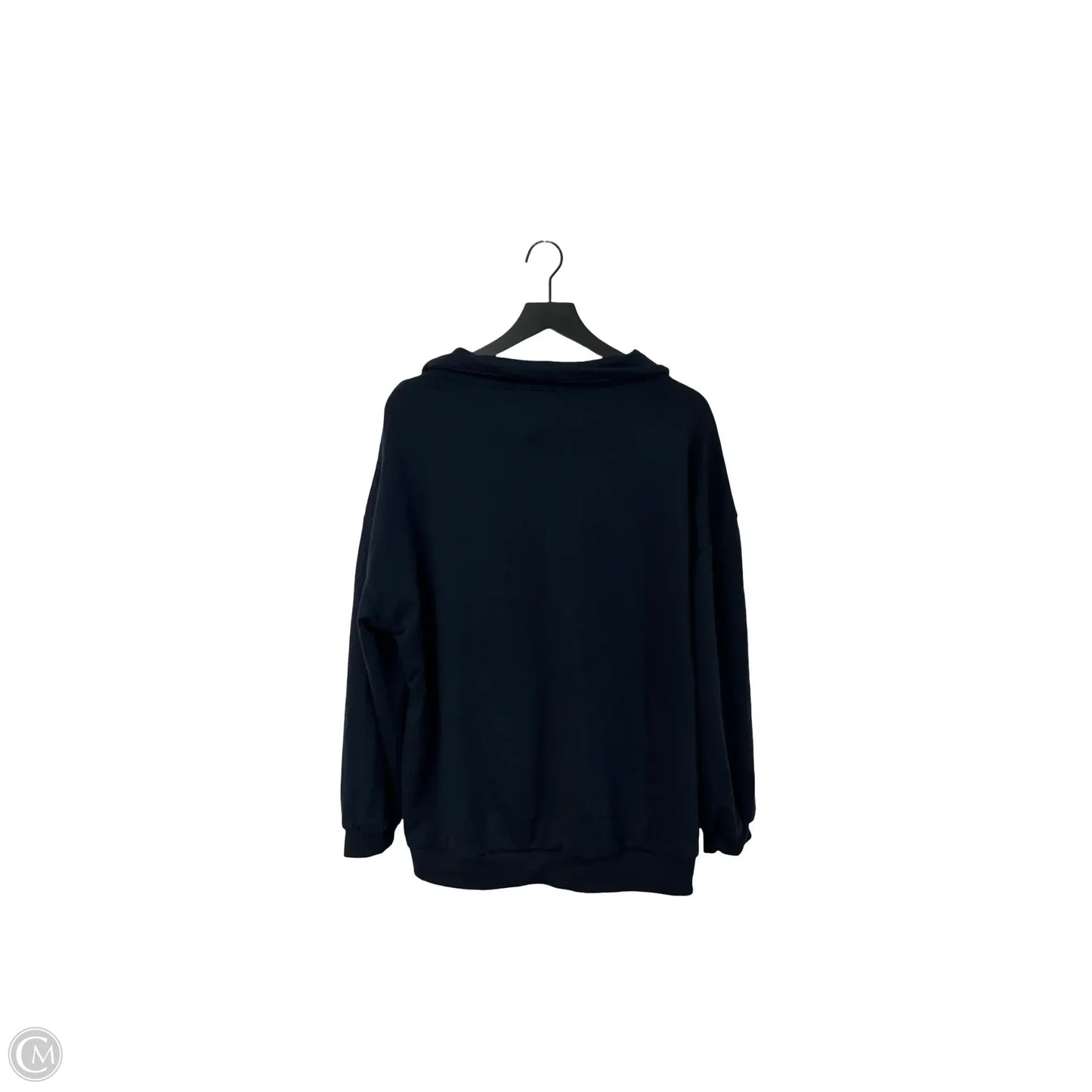 Sweatshirt Collar By Miss Sparkling In Blue, Size: Xl
