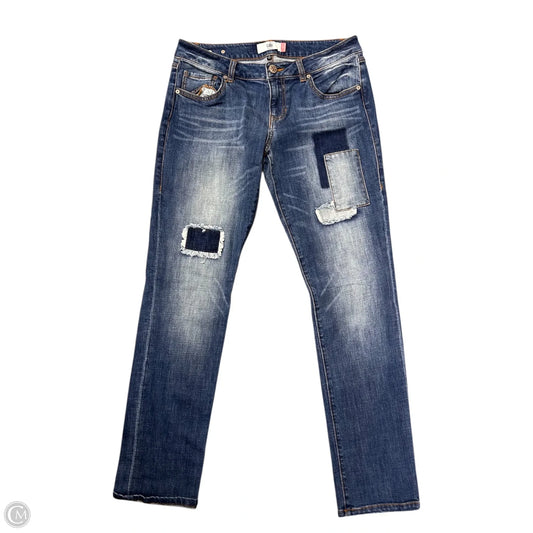 Jeans Boyfriend By Cabi In Blue Denim, Size: 6