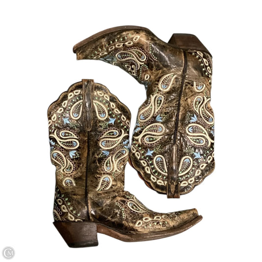 Boots Western By Dan Post In Brown, Size: 8.5
