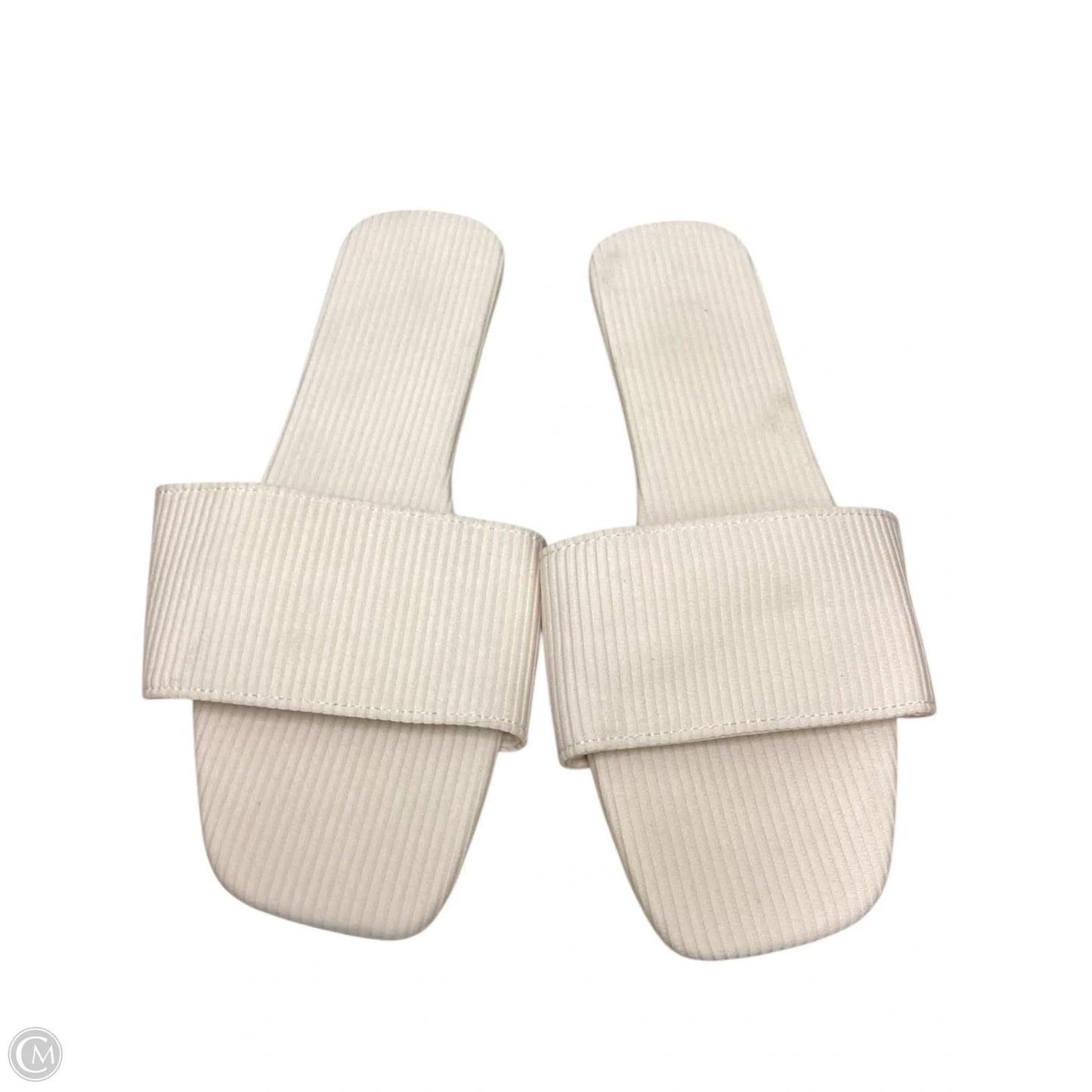 Sandals Flats By Cme In Cream, Size: 8.5