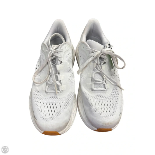 Shoes Athletic By Hoka In White, Size: 9