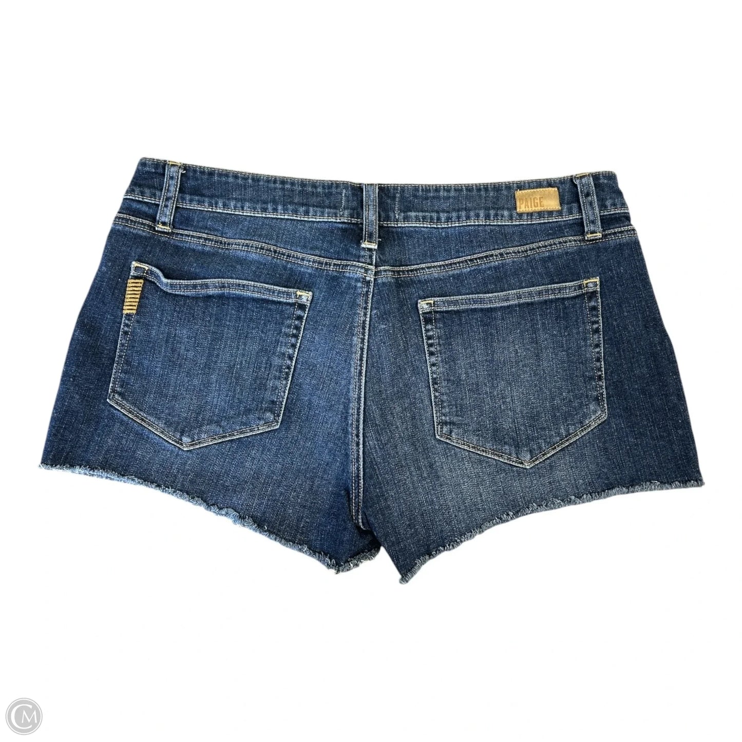 Shorts By Paige In Blue Denim, Size: 12