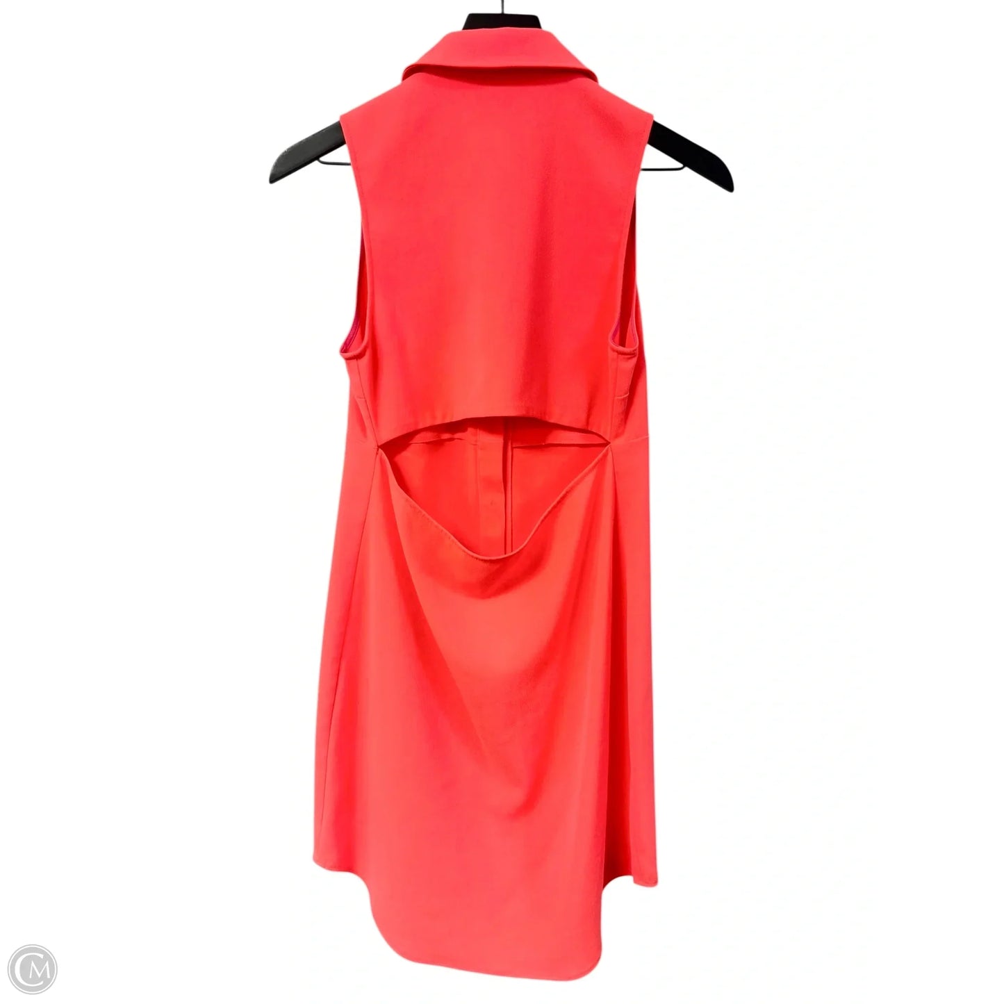 Dress Casual Short By Amanda Uprichard In Coral, Size: S