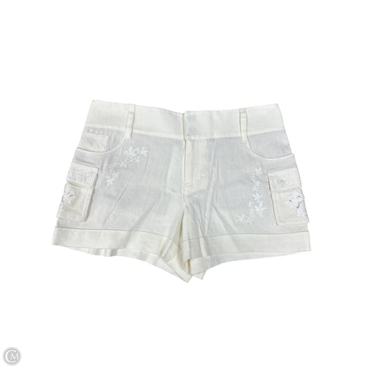 Shorts Designer By Alice + Olivia In Ivory, Size: 6