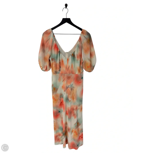 Dress Casual Maxi By Banana Republic In Multi-colored, Size: 10