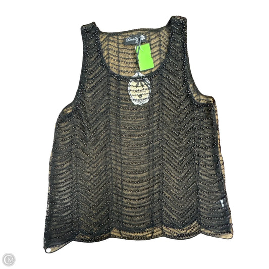 Top Sleeveless By Clothes Mentor In Black, Size: S