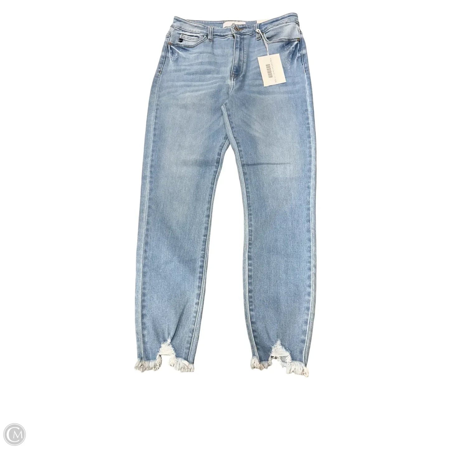 Jeans Skinny By Kancan In Blue Denim, Size: 8