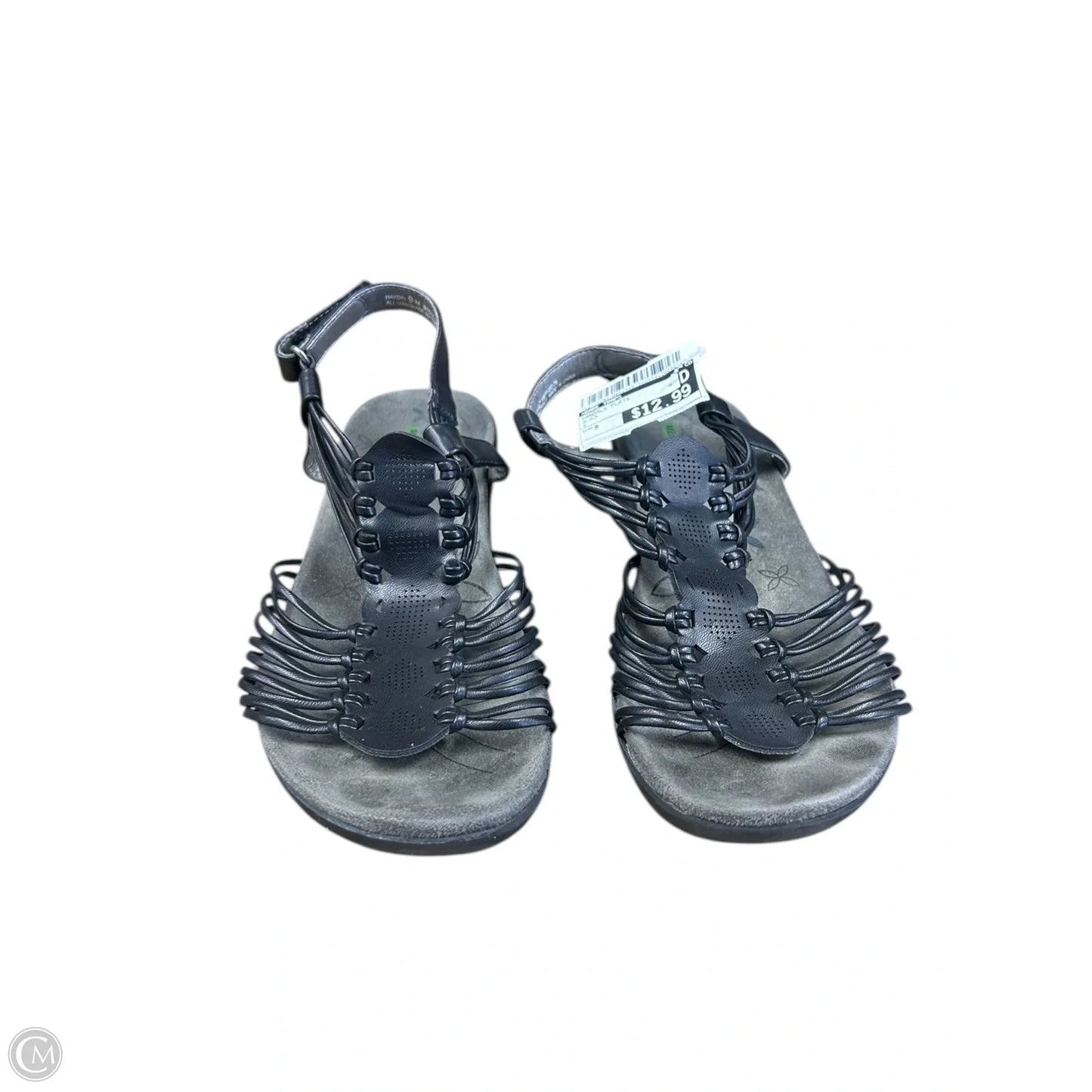 Sandals Flats By Bare Traps In Black, Size: 9