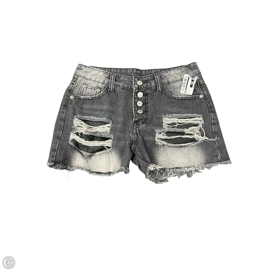 Shorts By Cme In Black Denim, Size: S
