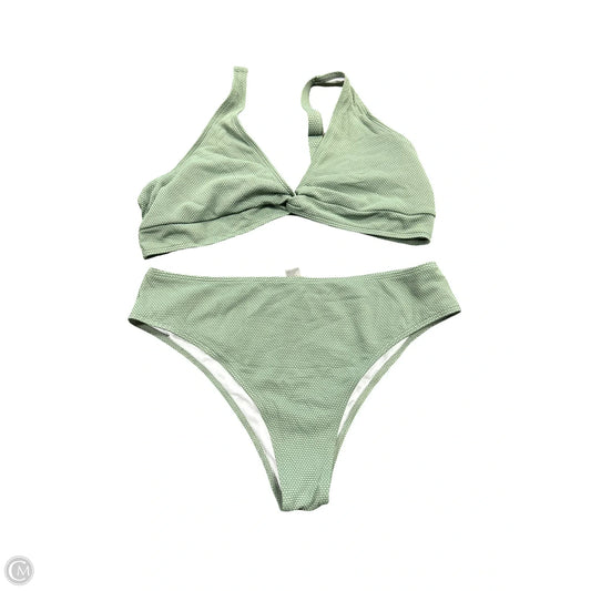 Swimsuit 2pc By Clothes Mentor In Green, Size: Xl