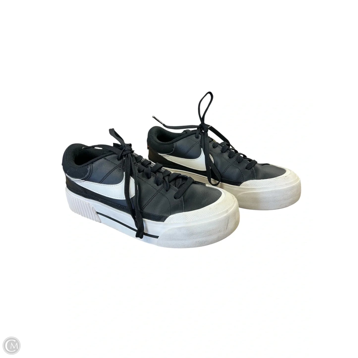 Shoes Sneakers By Nike In Black, Size: 8
