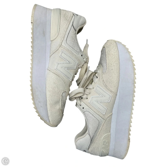 Shoes Sneakers Platform By New Balance In White, Size: 8