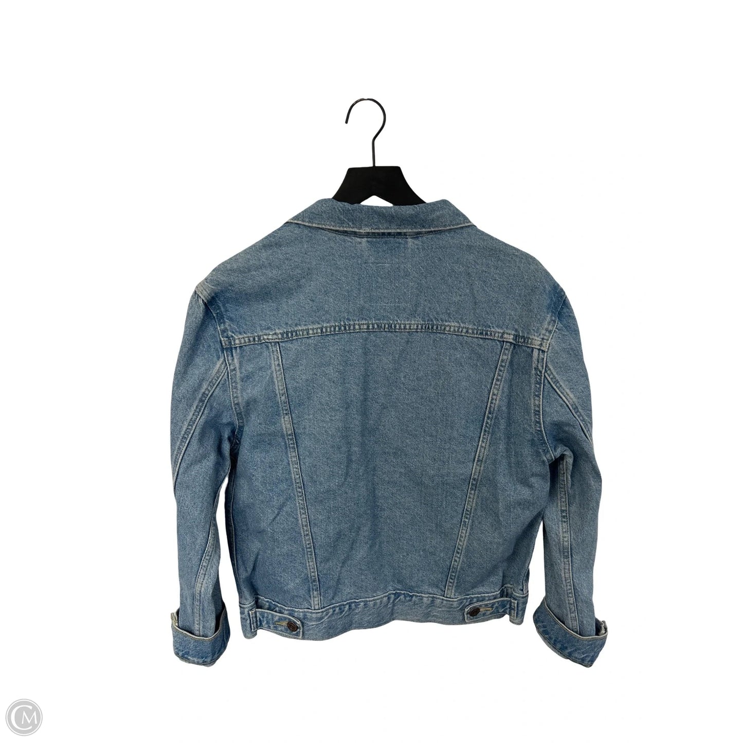 Jacket Denim By Levis In Blue Denim, Size: M