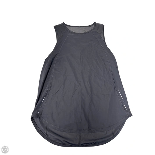 Athletic Tank Top By Lululemon In Black, Size: 12