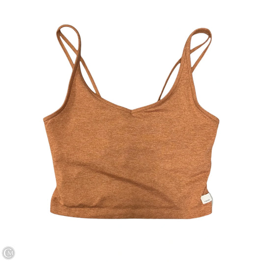 Athletic Tank Top By Vuori In Orange, Size: L