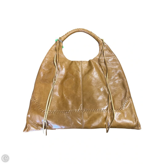 Handbag Leather By Hobo Intl, Size: Large