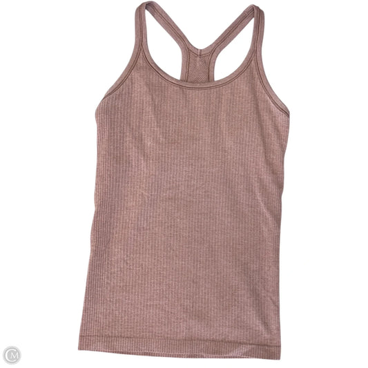 Athletic Tank Top By Lululemon In Pink, Size: 2