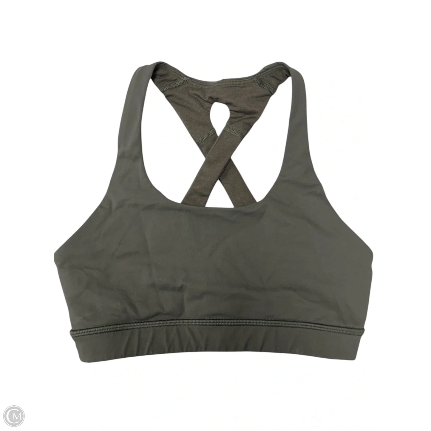 Athletic Bra By Lululemon In Green, Size: 4