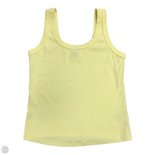Top Sleeveless By Clothes Mentor In Yellow, Size: M