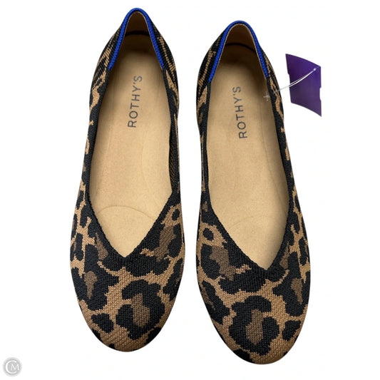 Shoes Flats By Rothys In Animal Print, Size: 8