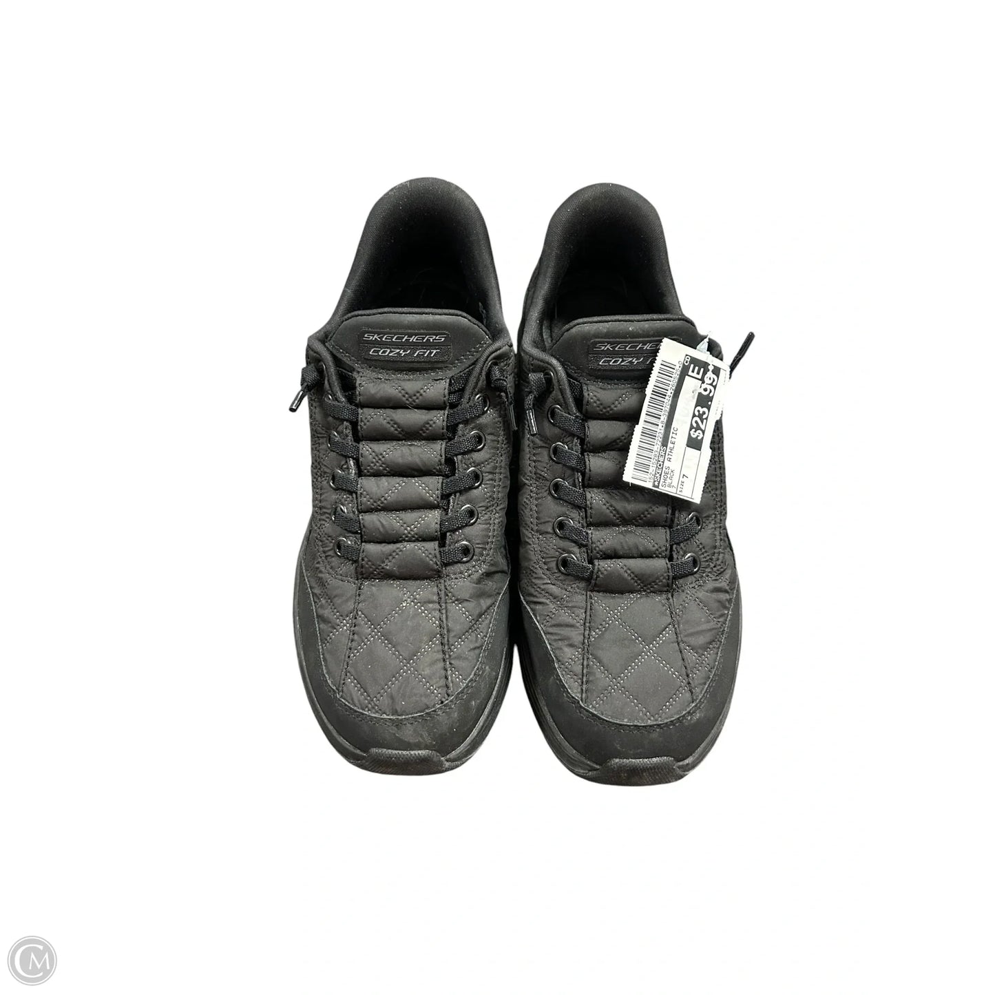 Shoes Athletic By Skechers In Black, Size: 7