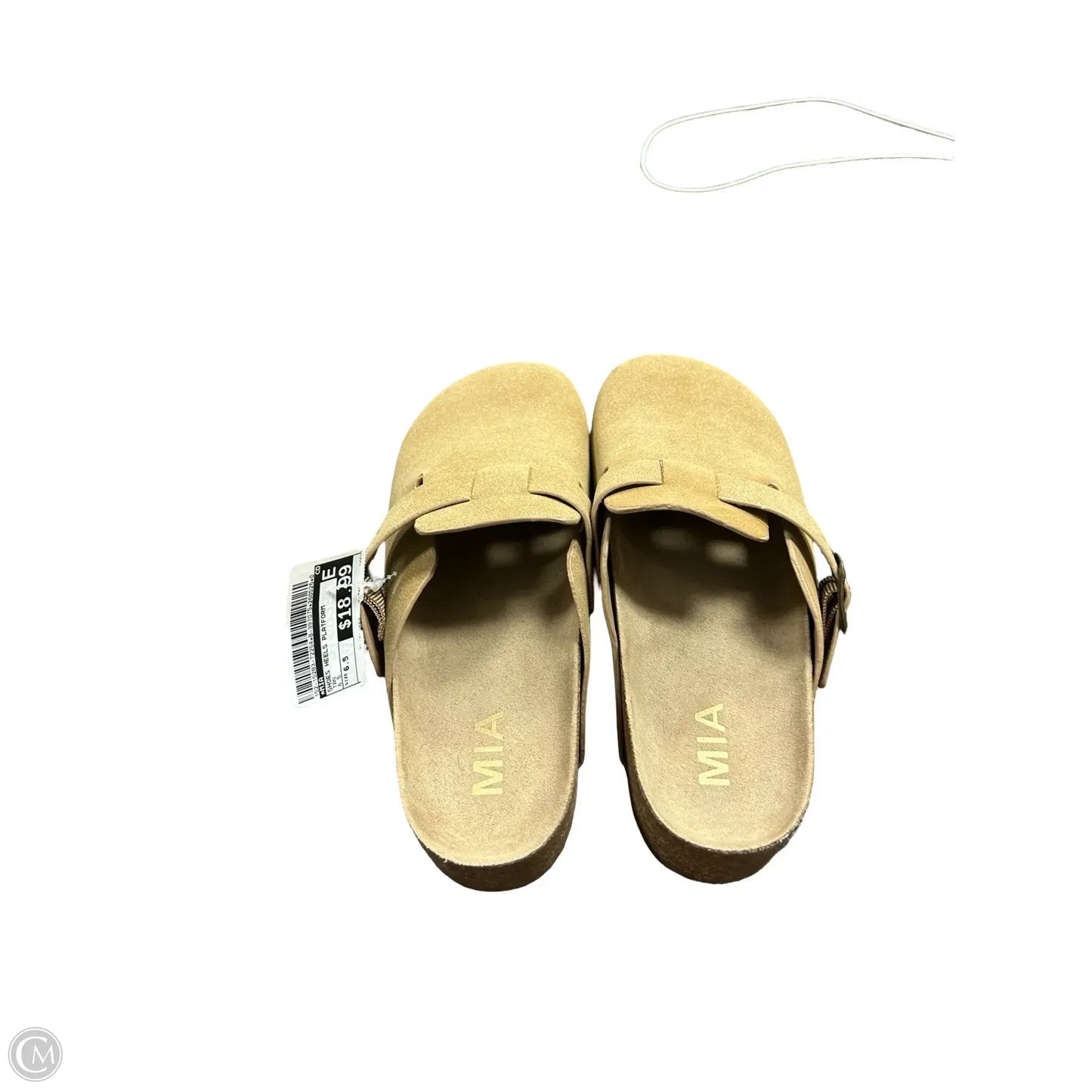 Shoes Heels Platform By Mia In Tan, Size: 6.5