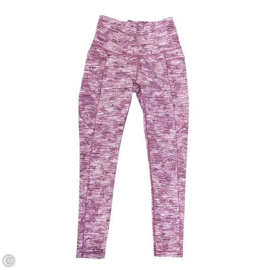 Athletic Leggings By Calia In Pink & Purple, Size: S