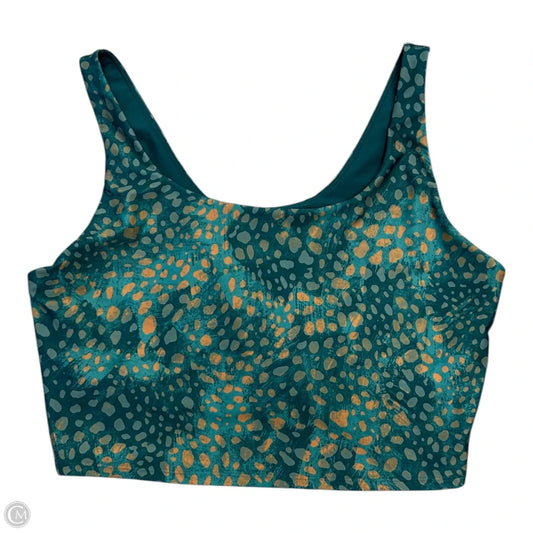 Athletic Tank Top By Old Navy In Green & Orange, Size: Xxl