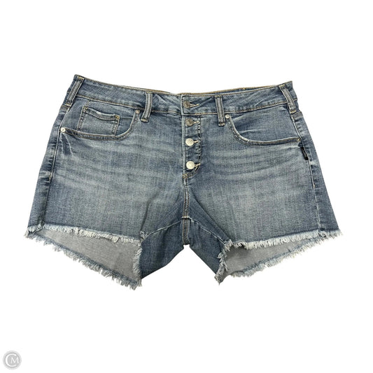 Shorts By Silver In Blue Denim, Size: 14