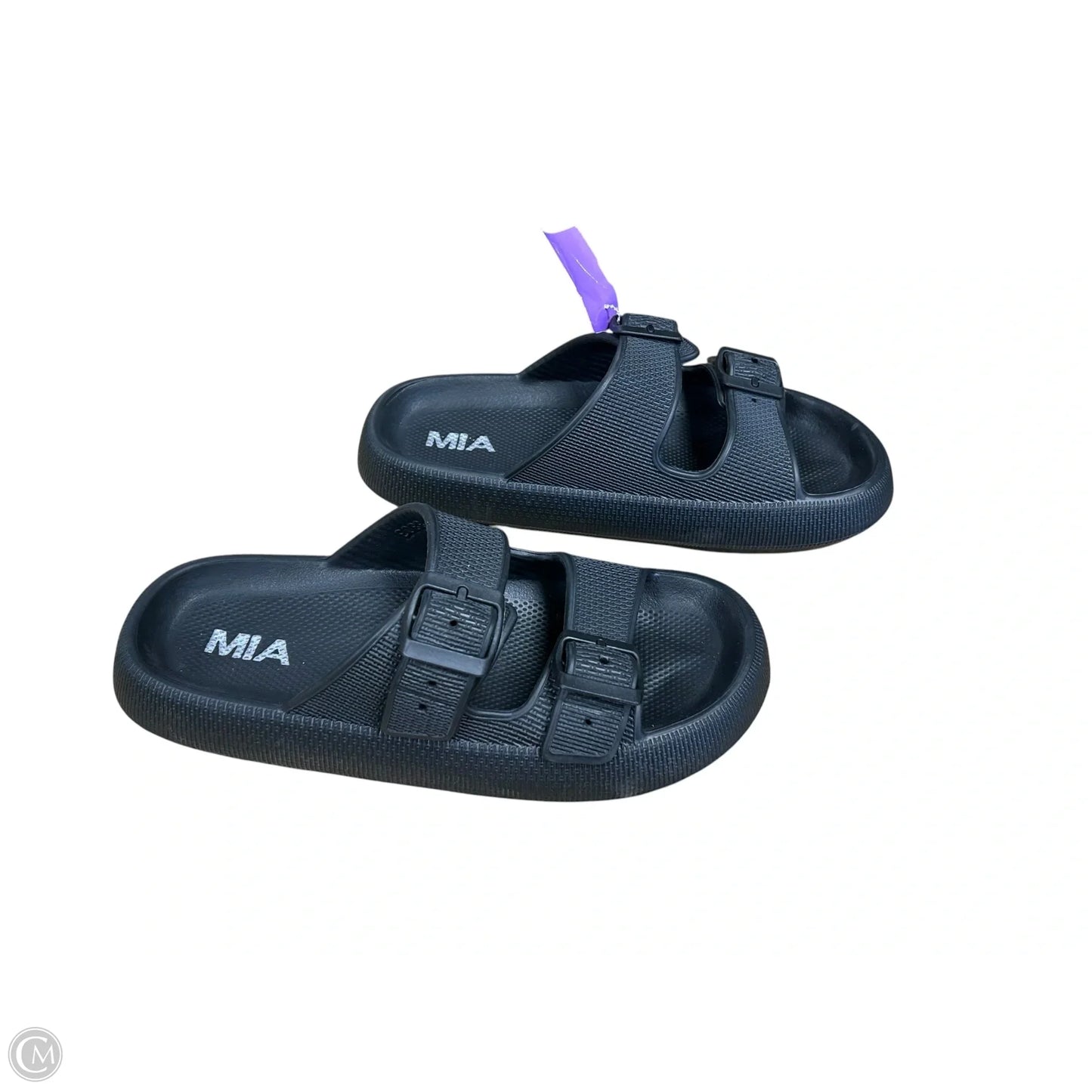 Sandals Flats By Mia In Black, Size: 8