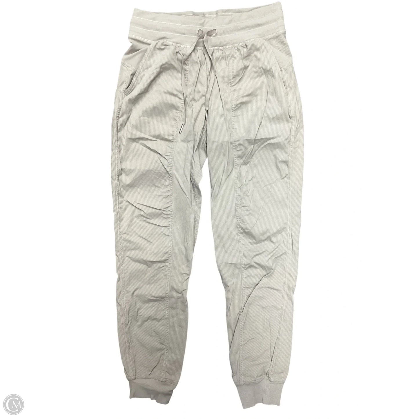 Athletic Pants By Lululemon In Taupe, Size: 6