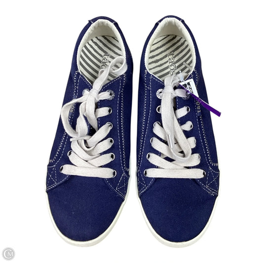 Shoes Sneakers By Taos In Blue, Size: 9.5