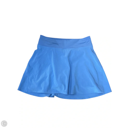 Athletic Skort By Lululemon In Blue, Size: 2