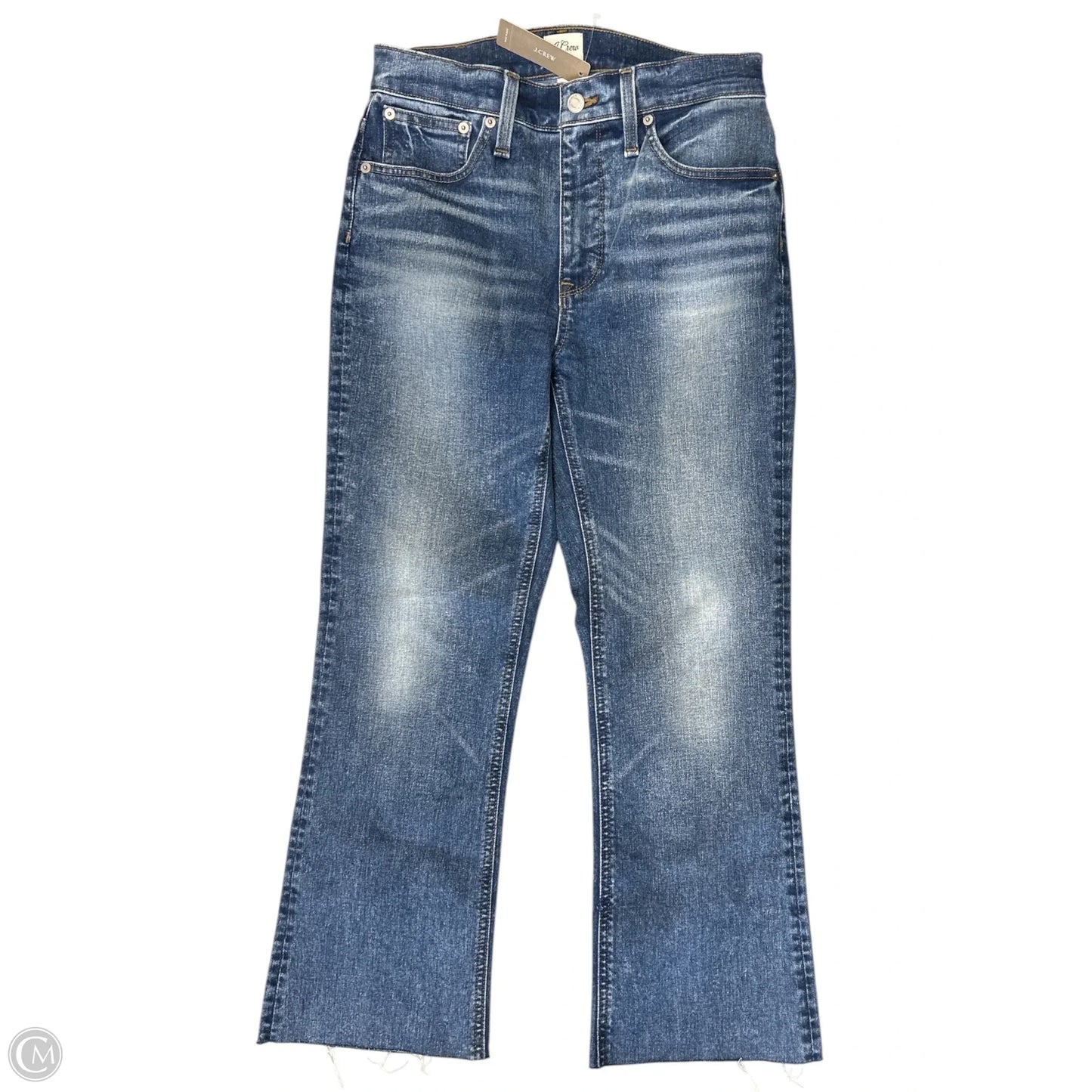Jeans Straight By J. Crew In Blue Denim, Size: 6