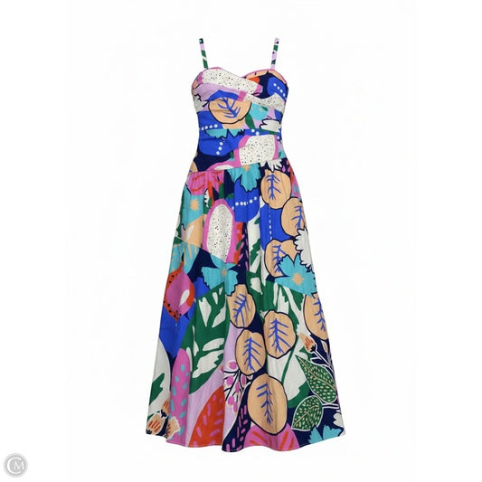 Dress Casual Maxi By Cmb In Multi-colored, Size: M
