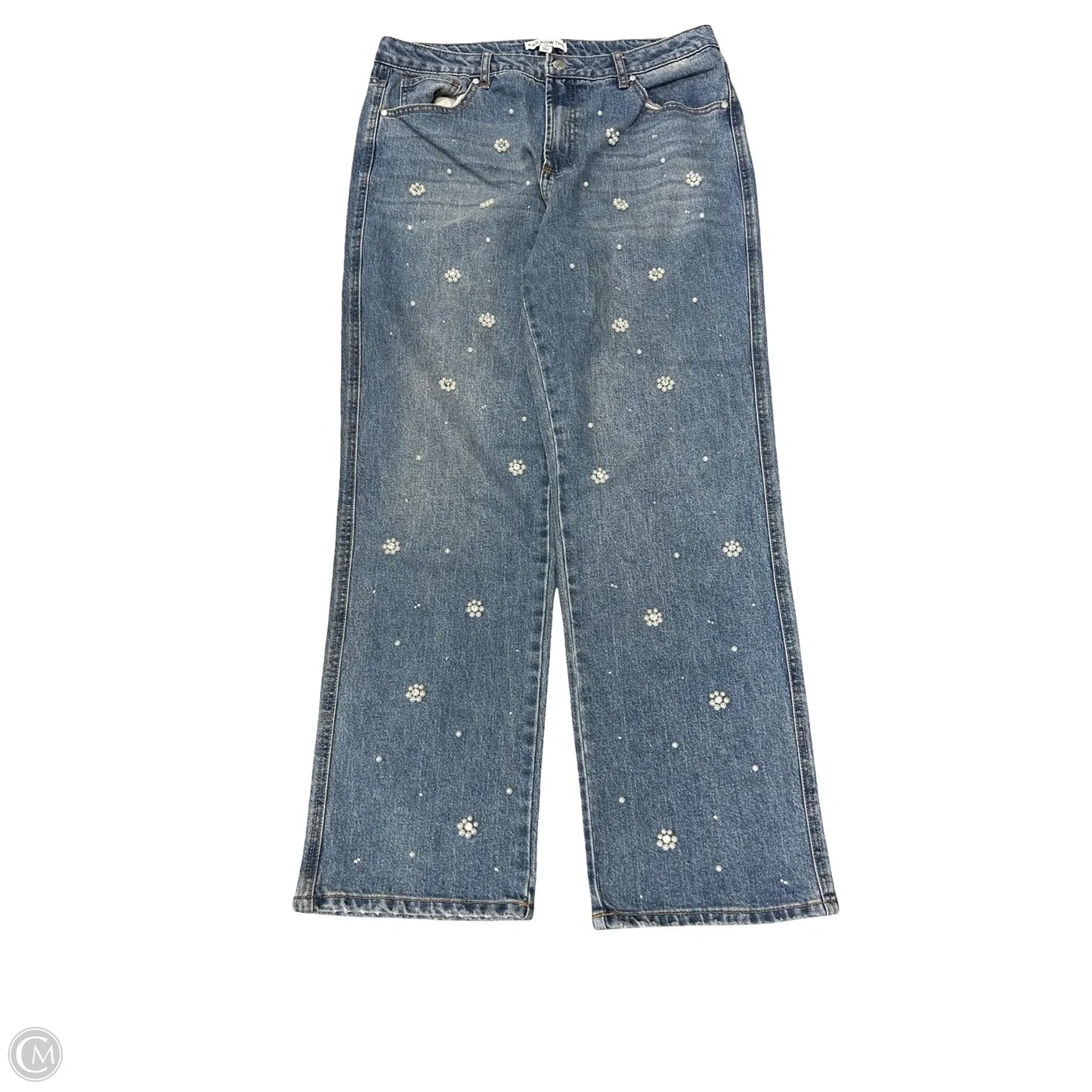 Jeans Wide Leg By And Now This In Blue Denim, Size: 12