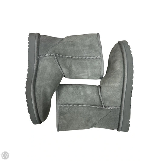 Boots Designer By Ugg In Grey, Size: 8