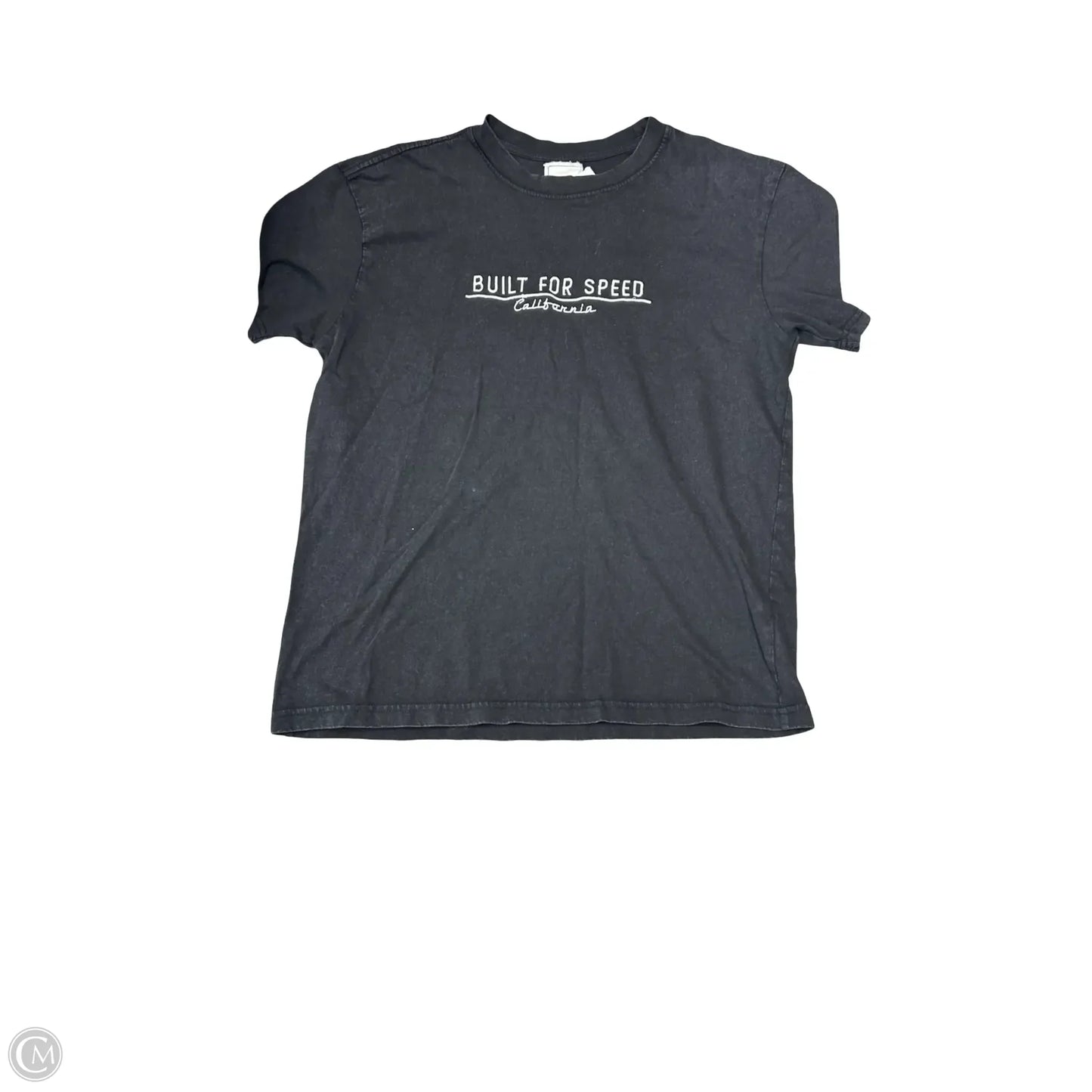 Top Short Sleeve By Clothes Mentor In Black, Size: S