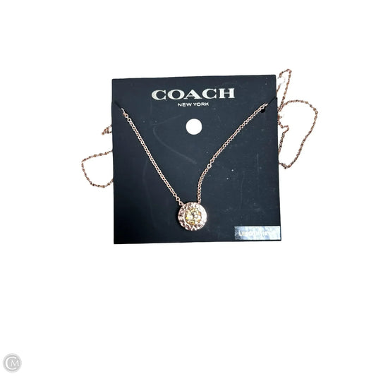 Necklace Designer By Coach