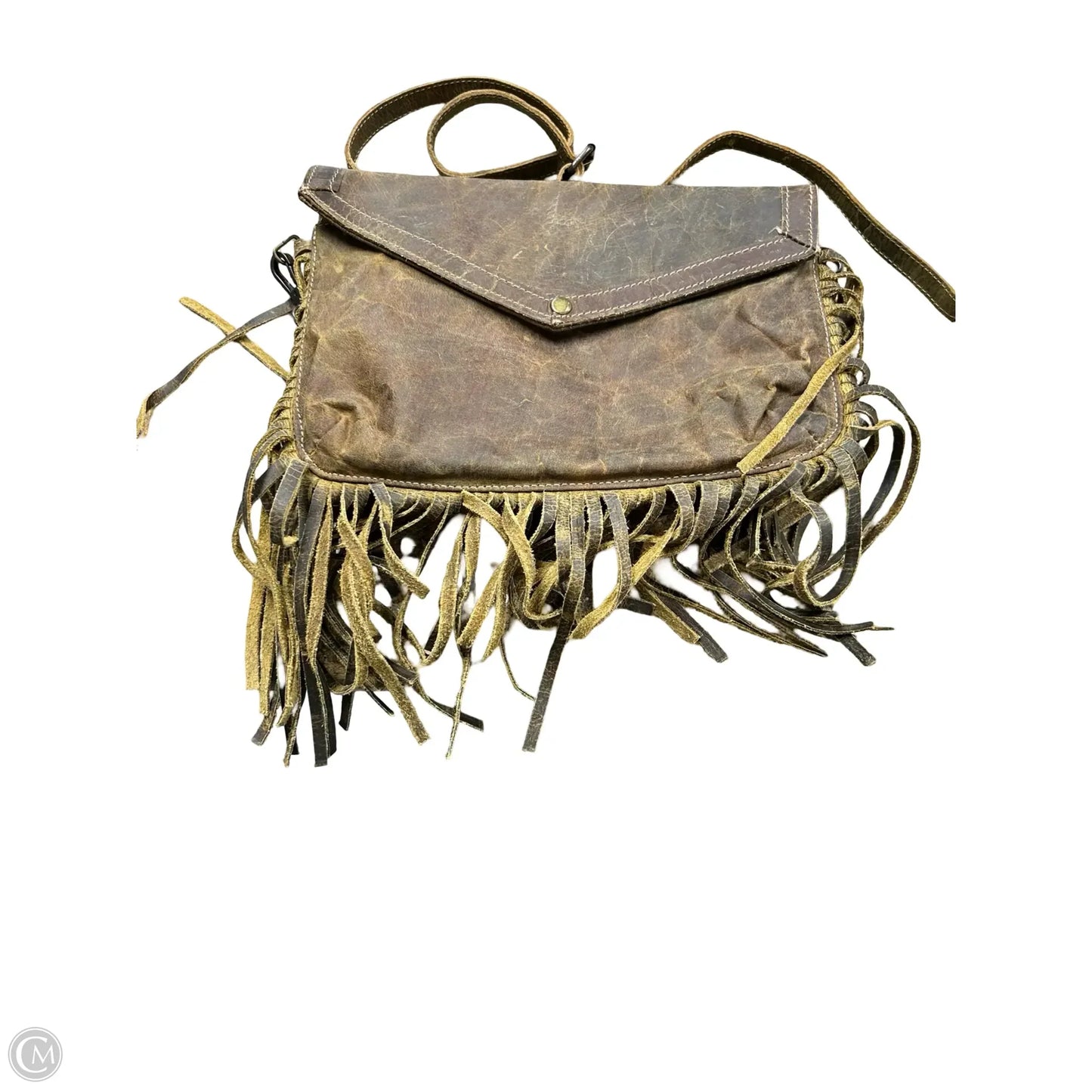 Crossbody Leather By Myra, Size: Small