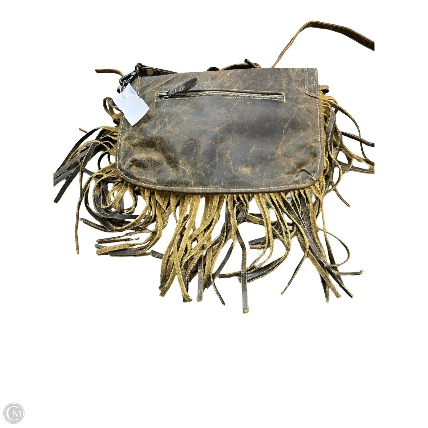 Crossbody Leather By Myra, Size: Small