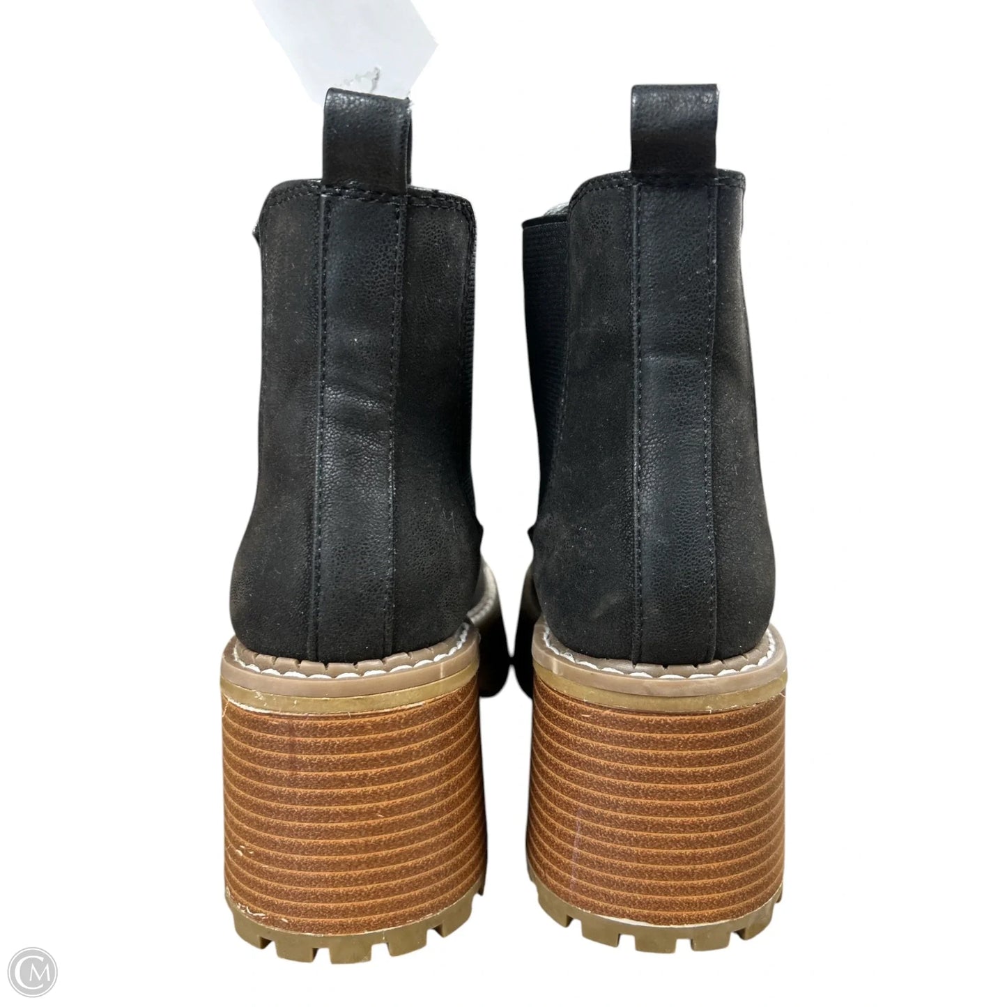 Boots Ankle Flats By Mia In Black, Size: 6