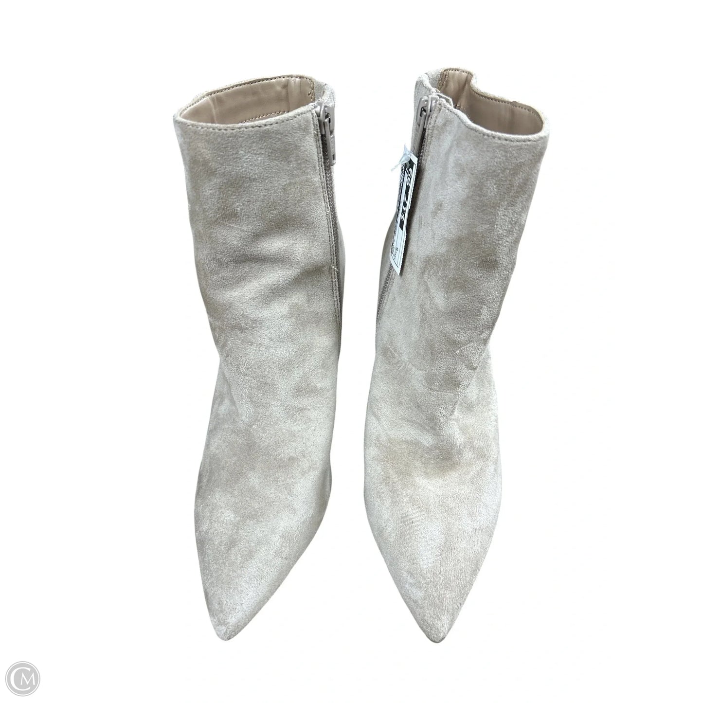 Boots Ankle Heels By A New Day In Tan, Size: 6