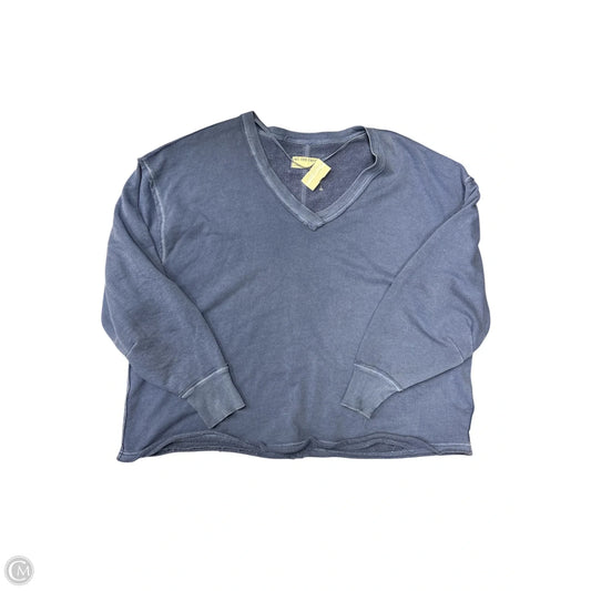 Sweatshirt Crewneck By We The Free In Blue, Size: L