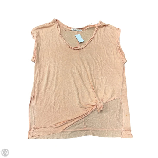Top Short Sleeve By We The Free In Orange, Size: Xs