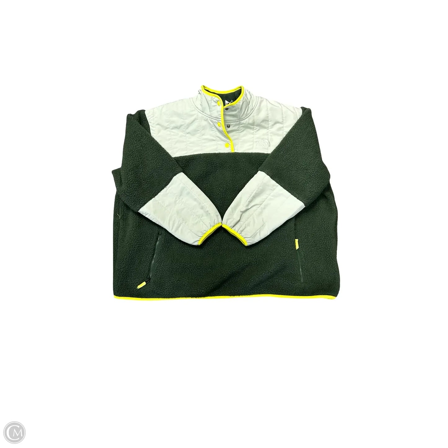 Sweatshirt Collar By The North Face In Green, Size: 3x