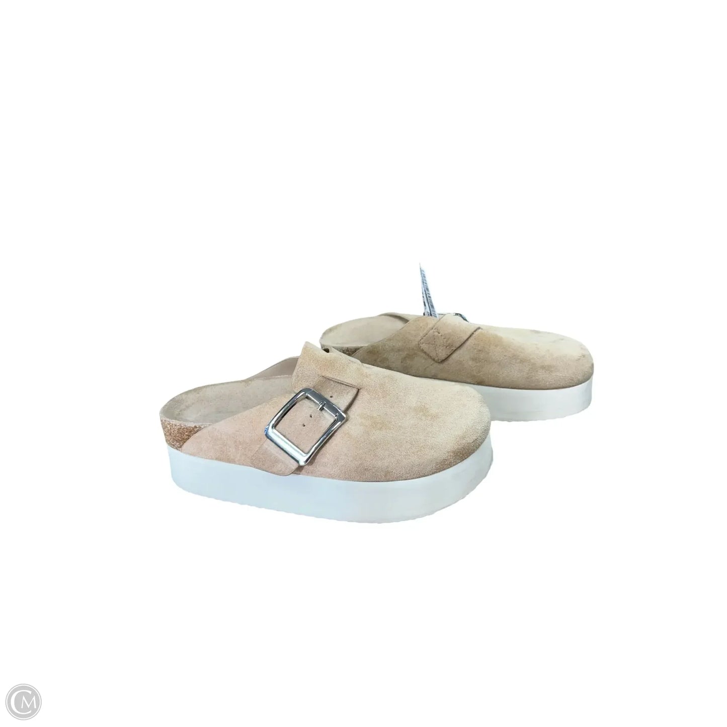 Shoes Heels Platform By Madden Girl In Tan, Size: 7
