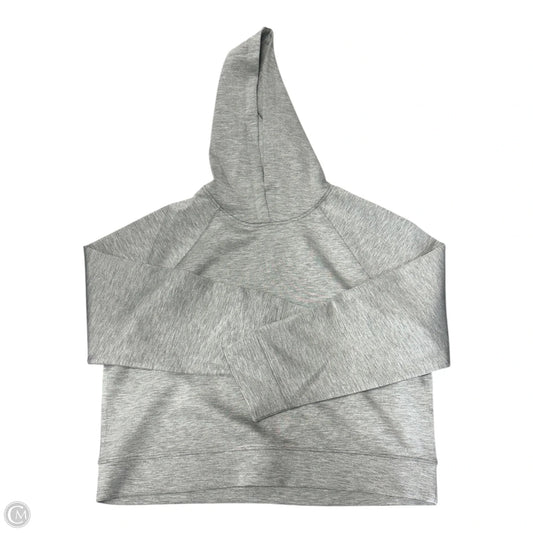 Athletic Sweatshirt Hoodie By Rd Style In Grey, Size: M
