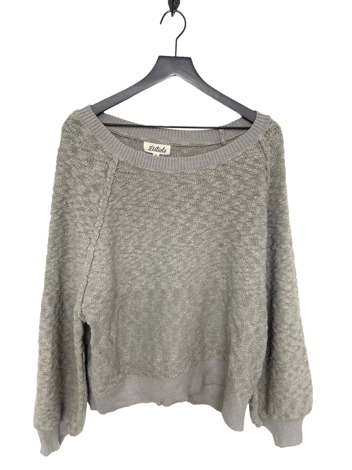 Sage Sweater Listicle, Size S