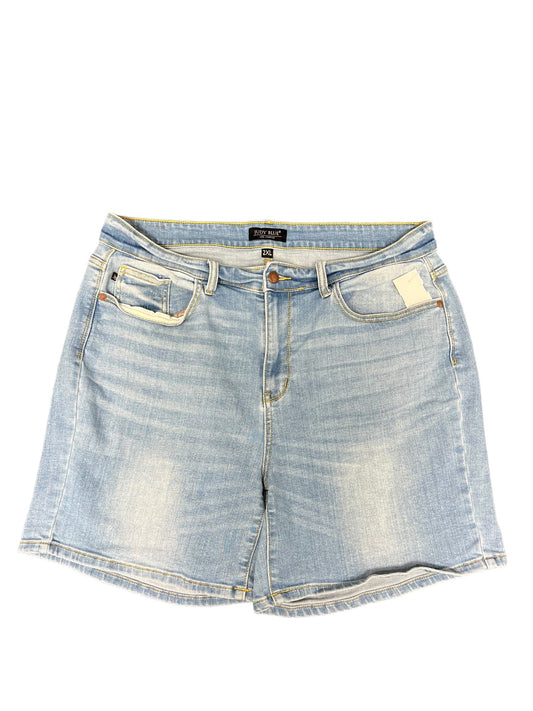 Blue Denim Shorts Judy Blue, Size 2x